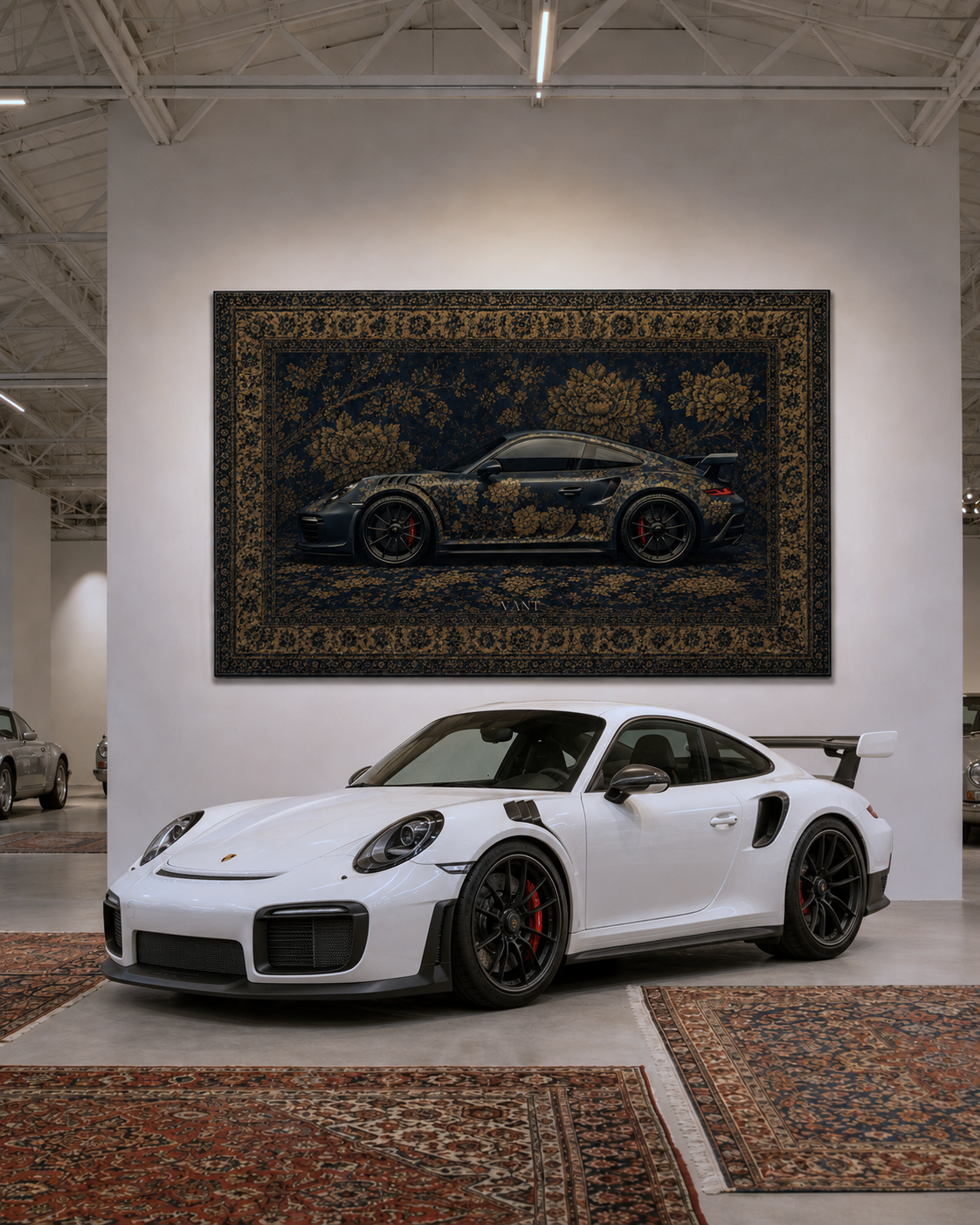 Porsche 911 GT3 RS Wall Rug