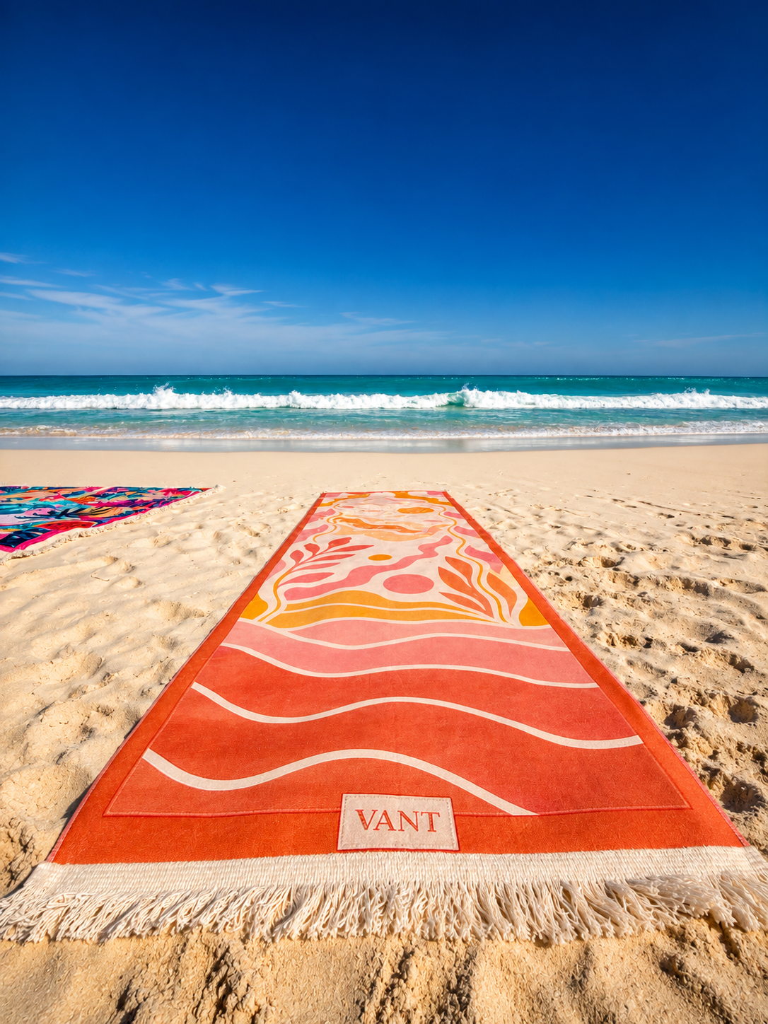 Sunset Solo Beach Rug