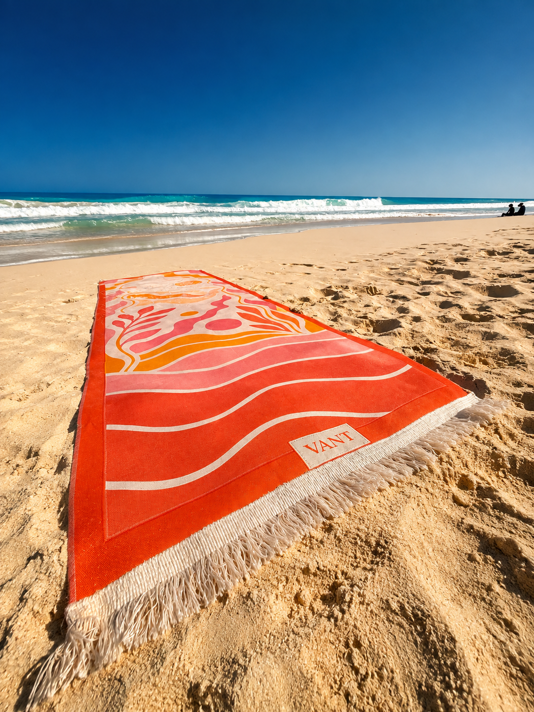 Sunset Solo Beach Rug