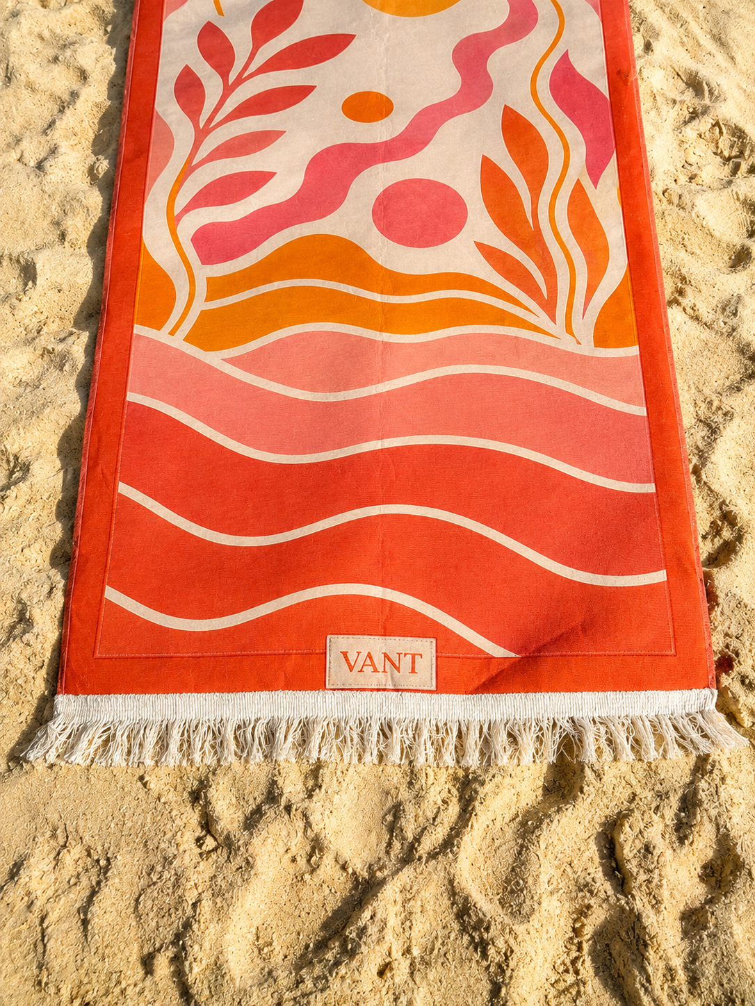 Sunset Solo Beach Rug