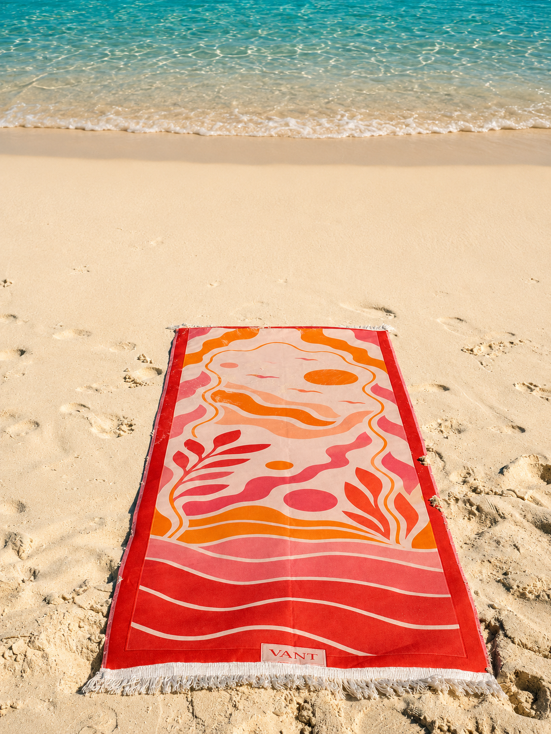 Sunset Solo Beach Rug