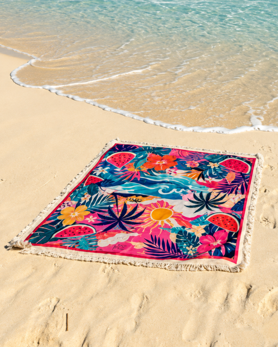Tropical Escape Beach Rug