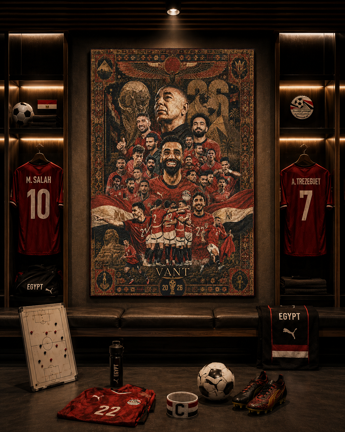 1 Egypt World Cup 2026 Wall Rug Limited Edition
