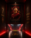 Cristiano Ronaldo (Timeless Greatness) Wall Rug Limited Edition