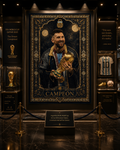 Lionel Messi Wall Rug Limited Edition