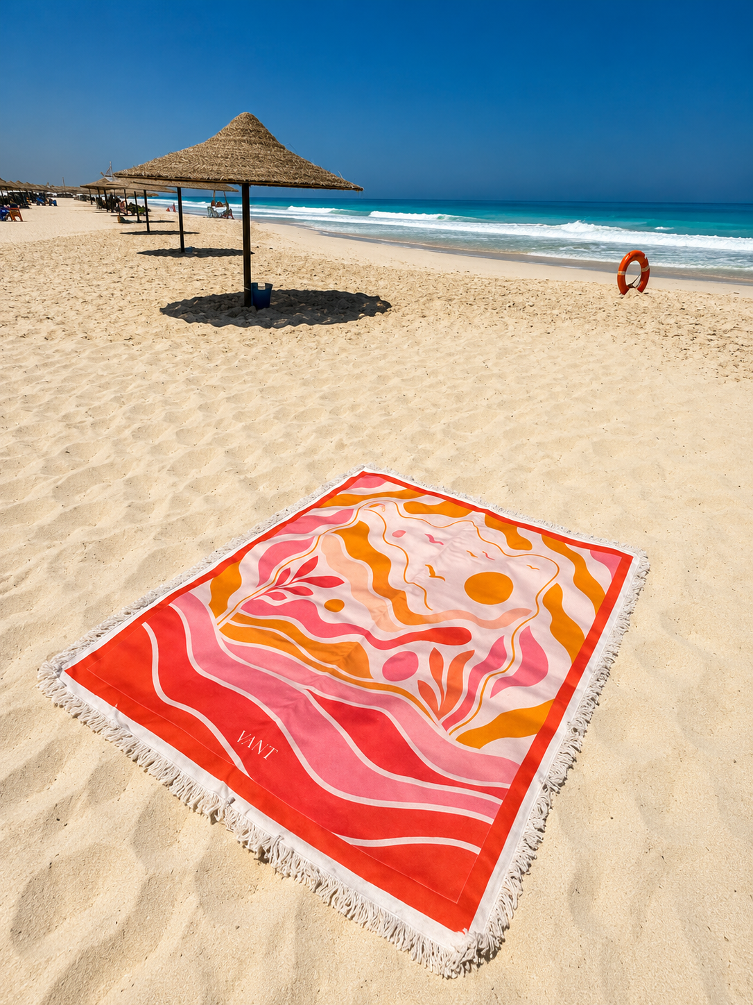 Golden Tide Beach Rug