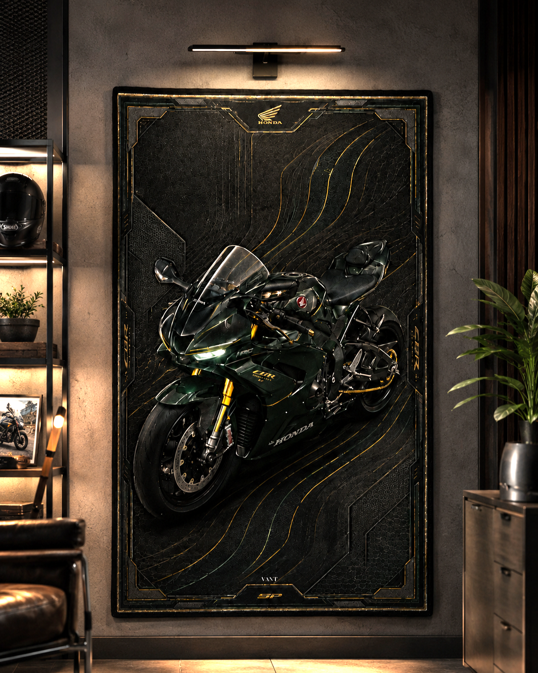 Honda CBR Superbike Wall Rug
