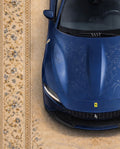 Blue Ferrari Roma Wall Rug (Inspired by Tamir Bashir’s)