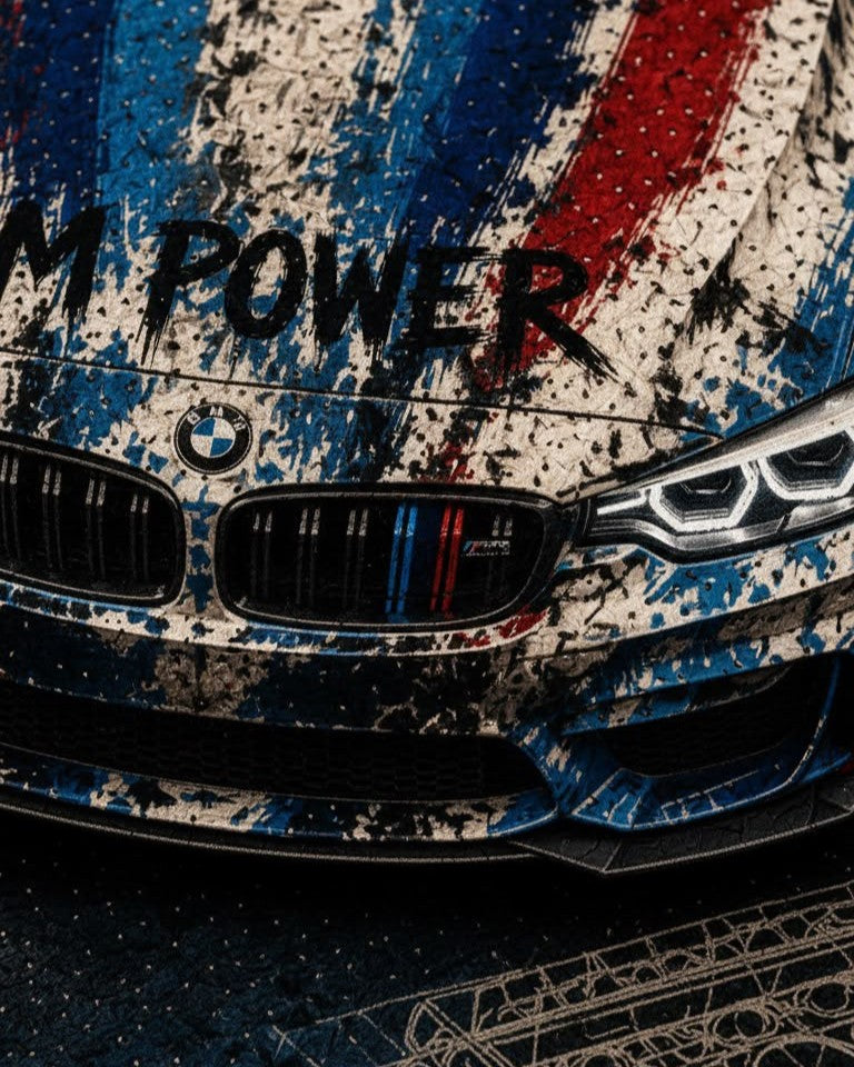 BMW Straight Six M Power Wall Rug