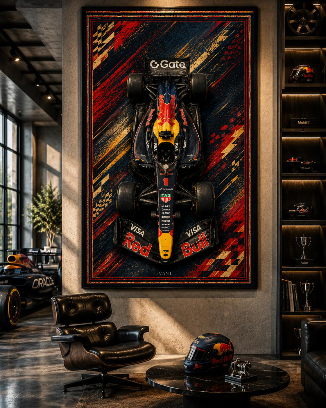 F1 Redbull Wall Rug