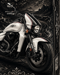 Suzuki Boulevard Superbike Wall Rug