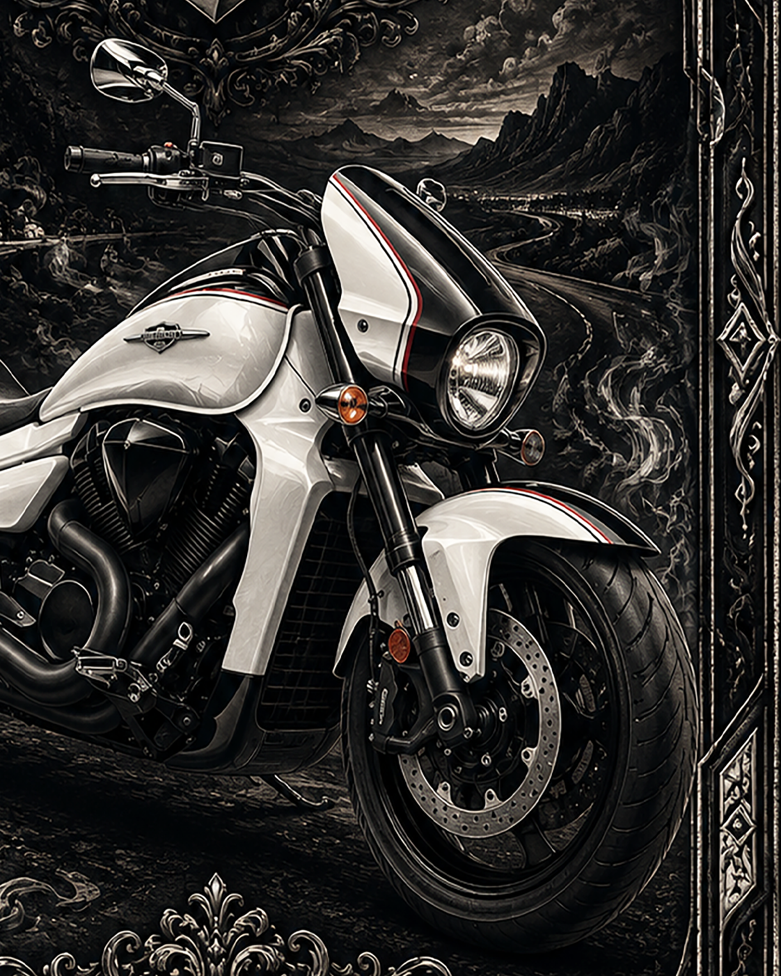 Suzuki Boulevard Superbike Wall Rug